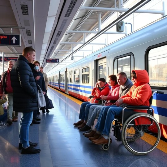 В первой половине 2025 года на станциях Восточно-Сибирской железнодорожной сети более 5 тысяч пассажиров с ограниченными возможностями получили специализированную поддержку.