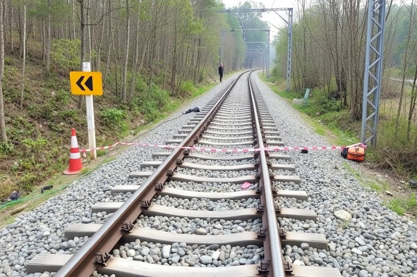 В первой половине 2025 года на Забайкальской железной дороге обнаружено 56 незаконных пересечений железнодорожных путей.