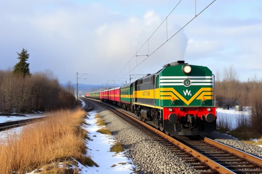 В первой половине 2025 года, Северная железная дорога уменьшила количество выбросов в атмосферу и водоемы на 5,6%