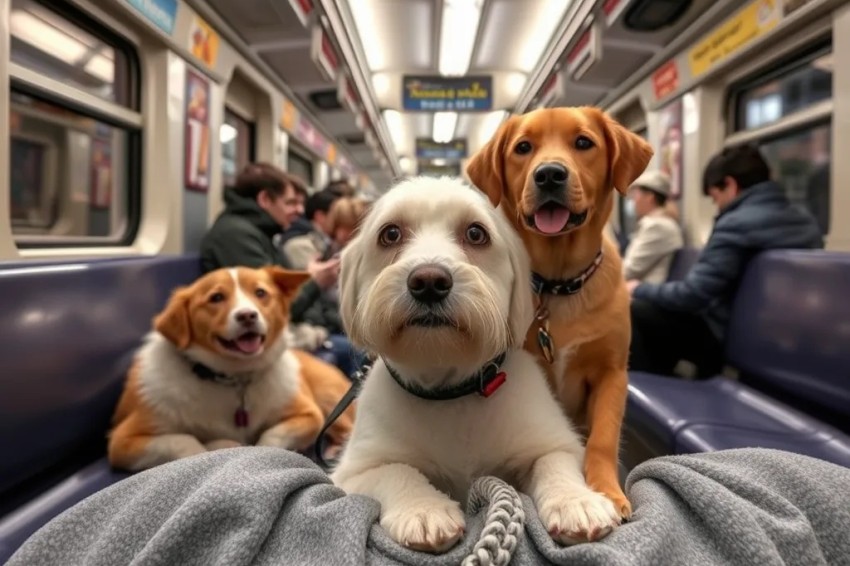 В первой половине 2025 года по Горьковской железной дороге было транспортировано примерно 1,4 тысячи домашних животных без присутствия их хозяев.