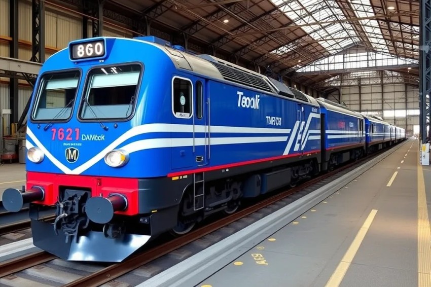 В первой половине 2025 года Московская железная дорога получила 5 новых локомотивов модели ТЭМ18ДМ.