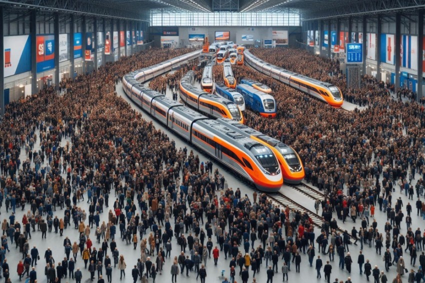 В первой половине 2025 года более 12,8 тысяч посетителей посетили Экспозиционный центр по железнодорожной технике, названный в честь Н. А. Акулинина, который расположен на станции Сеятель Западно-Сибирской железной дороги.