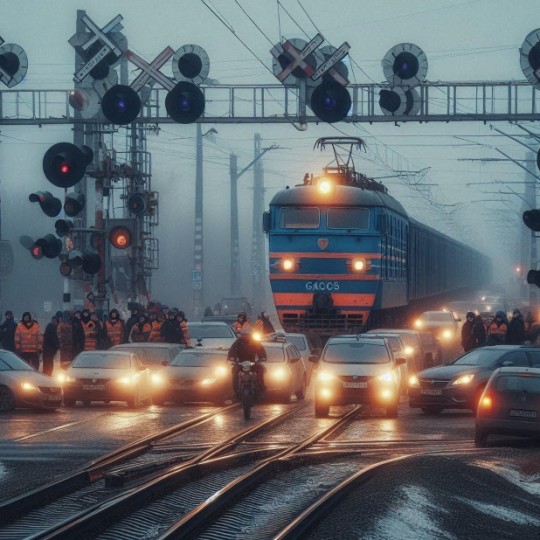 В первом триместре 2025 года на железнодорожных переходах Свердловской линии количество нарушений правил дорожного движения сократилось более чем в два с половиной раза.