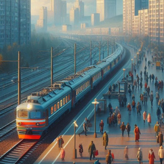 В первом триместре 2025 года произошло увеличение на 16% в числе пассажиров, которые были перевезены на пригородных поездах в Кузбассе.