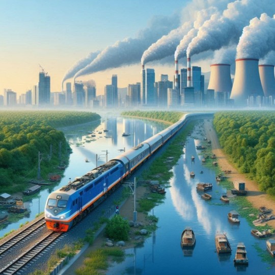 В первом триместре 2025 года, Северная железнодорожная компания уменьшила количество выбросов в атмосферу и водоемы.