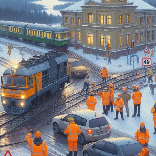 В первом триместре 2025 года, в Кузбассе, 3 тысячи автомобилистов были проинформированы о правилах безопасности на железнодорожных переездах.