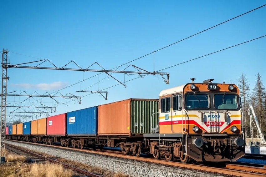 В первом триместре нынешнего года на Октябрьской железнодорожной линии было перевезено 23,6 миллиона тонн груза.