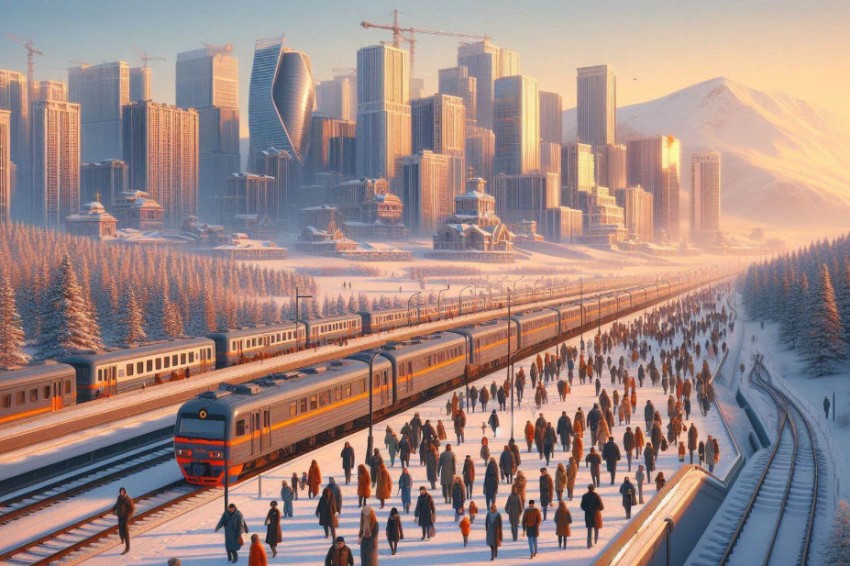 В первые два месяца 2025 года, число пассажиров, пользующихся услугами пригородных поездов в Кузбассе, увеличилось на 17,5%.