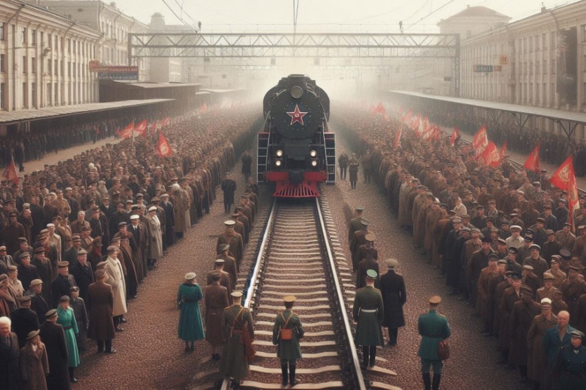 В полдень 9 мая, поезда из Калининграда прозвучат 