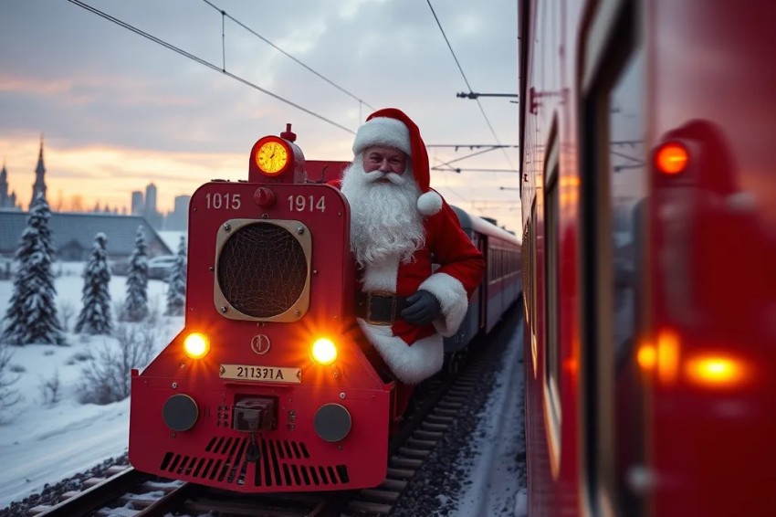 В предвкушении Нового года, на Горьковской железной дороге в Кирове будет запущен волшебный ретро-поезд.
