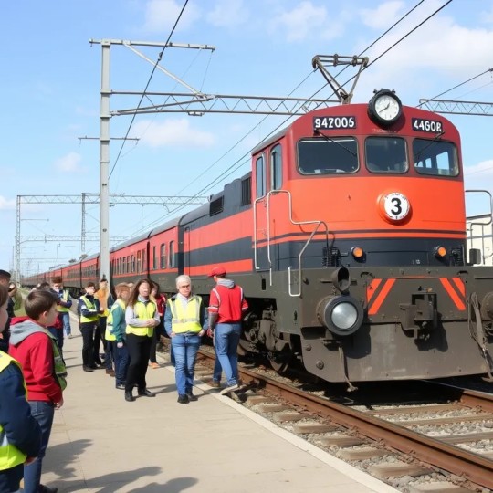 В рамках акции «Неделя без турникетов» свыше 500 учащихся и студентов из Омска получили информацию о профессии железнодорожника.
