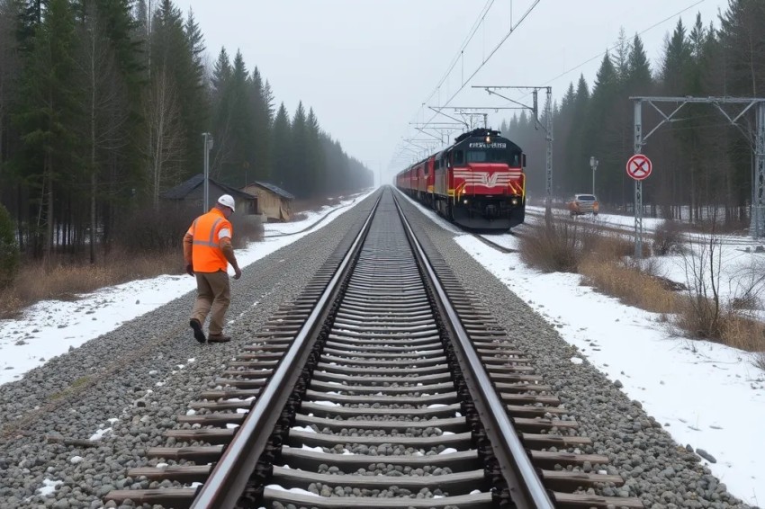 В регионе Орлов проводятся срочные действия на участке Малоархангельск – Глазуновка.