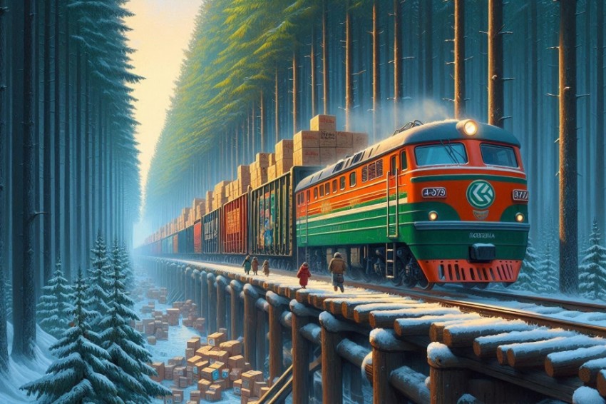 В регионах Красноярска и Хакасия идет предупредительная кампания от КрасЖД под названием «Уступи дорогу поездам!»