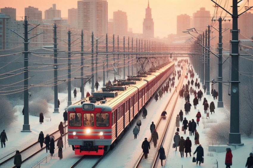 В субботы июля 2025 года, некоторые пригородные поезда на Красноярской железнодорожной линии будут следовать по обновленному графику.