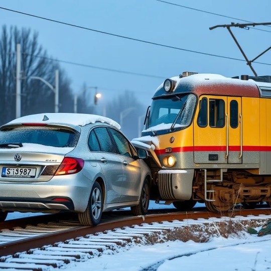 В течение семи месяцев 2025 года на территории Свердловской железной дороги зарегистрировано три инцидента столкновения авто с железнодорожным транспортом.