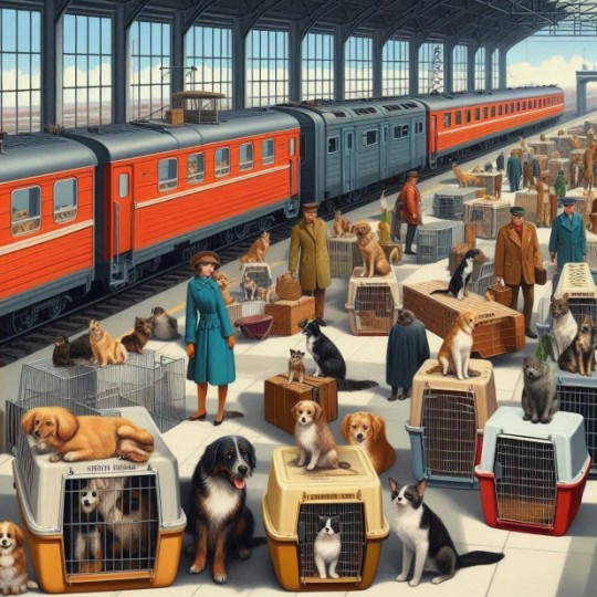 В течение первых 4 месяцев этого года с станций Юго-Восточной железнодорожной сети было отправлено примерно 1 тыс. домашних питомцев без присутствия их хозяев.