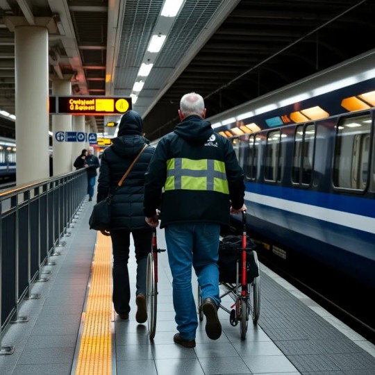 В течение двух месяцев 2026 года, более 12,7 тысяч пассажиров с ограниченными возможностями воспользовались услугой сопровождения на станциях Московской железнодорожной сети.