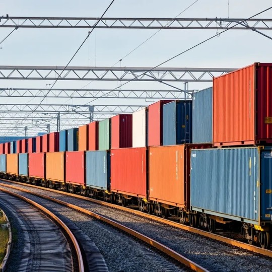 В течение семи месяцев настоящего года на Московской железнодорожной линии было перевезено свыше 800 тысяч ДФЭ контейнеров.