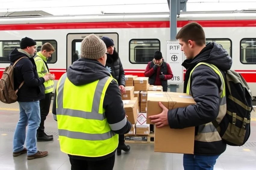 В течение семи месяцев 2025 года, около двух тысяч людей воспользовались услугами экспресс-доставки посылок на железнодорожном вокзале в Омске.