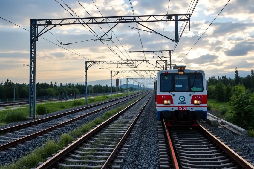 В течение двух летних месяцев 2025 года, транспортировка на Малой Горьковской железнодорожной линии увеличилась на 33%.