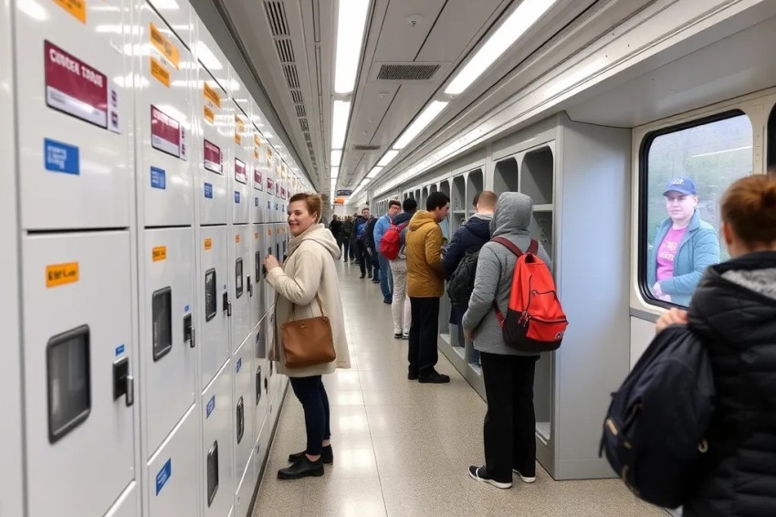 В течение последних шести месяцев более 30 тысяч раз пассажиры Забайкальской железнодорожной линии использовали автоматизированные камеры хранения.