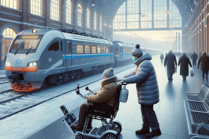 В течение первого квартала текущего года, более 2 тысяч пассажиров с ограниченными возможностями получили специализированную поддержку на станциях Восточно-Сибирской железной дороги.