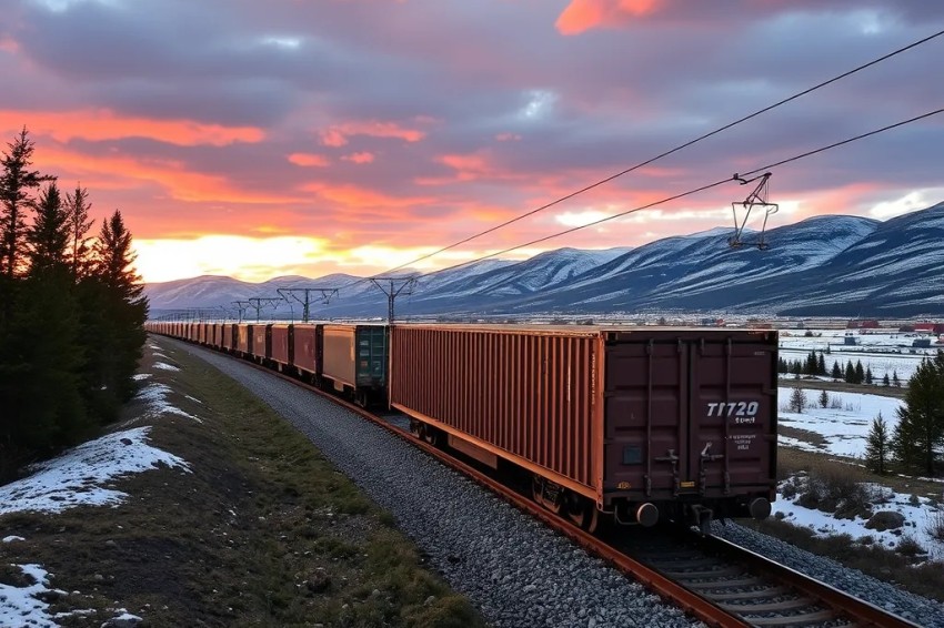В течение восьми месяцев 2025 года на Свердловской железнодорожной линии наблюдался рост перевозок контейнеров на 10,8%.