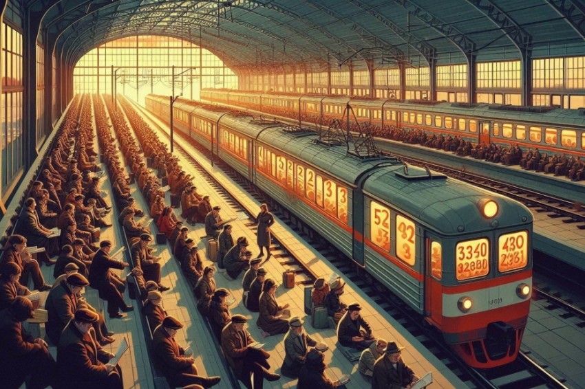 В течение года 327 тыс. пассажиров воспользовались услугами электропоездов, следующих по маршруту Кемерово – Притомье – Барзас.