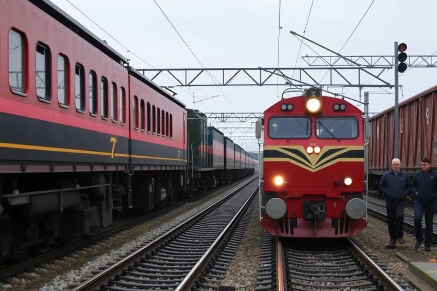 В текущем году, в октябре, объем погрузки на Северной железнодорожной линии достиг 4,4 миллиона тонн.