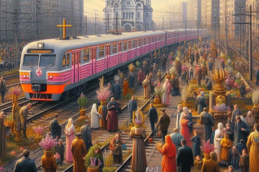 В Вербное воскресенье и на Пасху, пригородные поезда 5 направлений Московской железнодорожной магистрали получили дополнительные станции остановок.