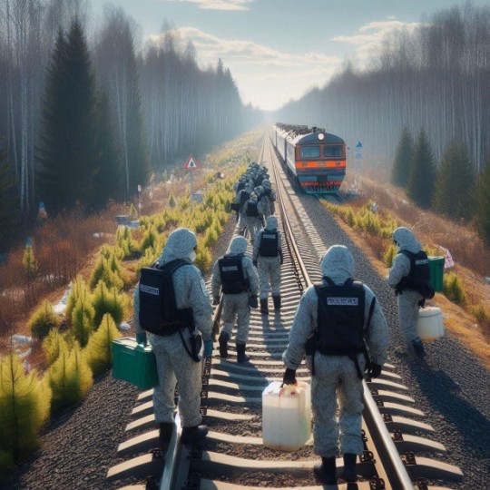 В ходе экологического обхода в Ульяновской области было проверено около 50 км зоны отвода Куйбышевской железной дороги.