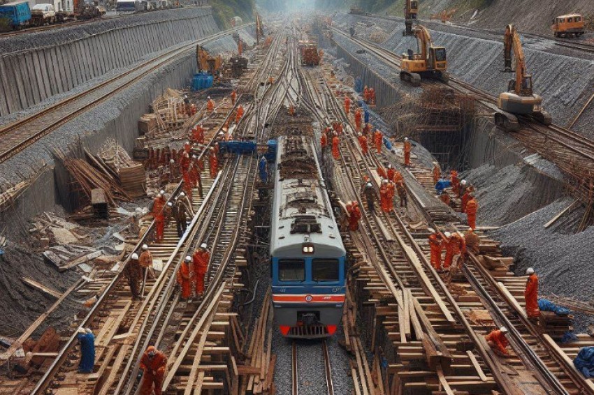 Вложения в модернизацию железнодорожного трассы на Северо-Кавказской линии с января по март текущего года превысили 1,5 миллиарда рублей.