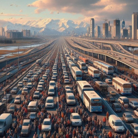 Во время июньских торжеств, около 650 тысяч пассажиров были транспортированы по Горьковскому шоссе.