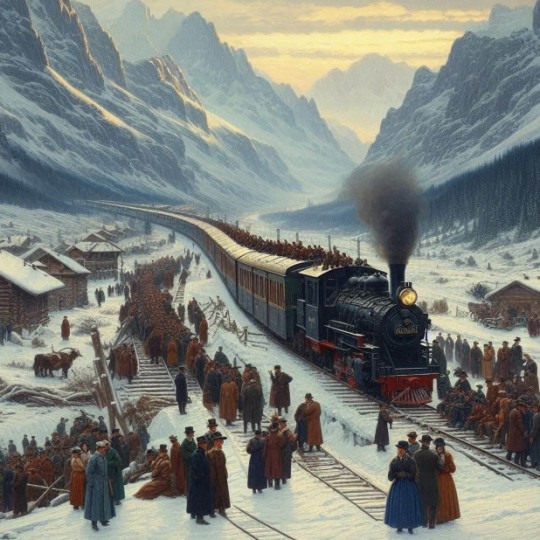 Во время праздничных дней, горная железная дорога 