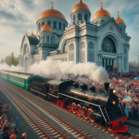 Во время майских торжеств поезд на паровозной тяге будет следовать по пригородному маршруту Ростов – Таганрог.