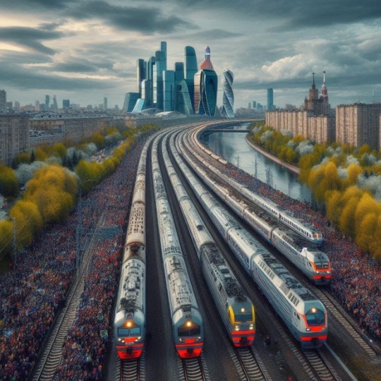 Во время майских торжеств, на Московской железнодорожной линии, дальнобойные поезда перевезли 1,6 миллиона пассажиров.