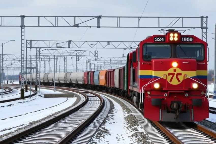 Во время обледенения на Красноярской железнодорожной линии увеличен надзор за состоянием железнодорожных переходов.