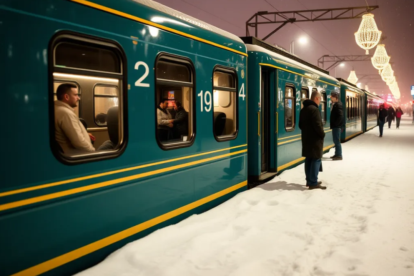 Во время новогодних торжеств в Кирове более 2 тысяч людей воспользовались услугами ретропоездов.