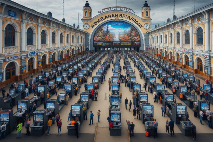 Вокзал города Абакан занимает первое место по числу обращений пассажиров через видеотерминал на Красноярской железнодорожной линии.