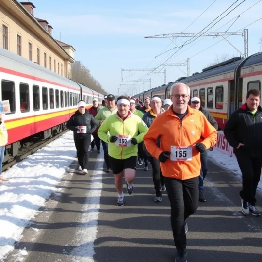 Восточно-Сибирская железная дорога отпраздновала свой профессиональный день благотворительным марафоном.