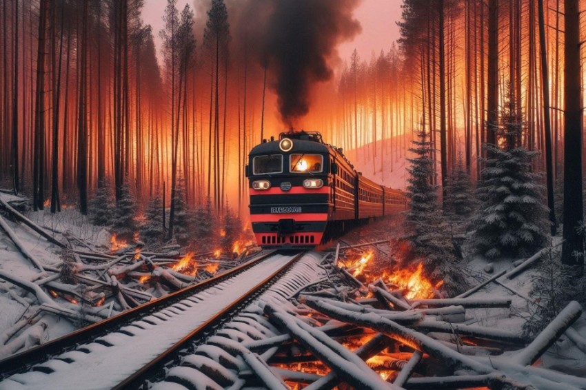 Восточно-Сибирская железнодорожная система подготовлена к сезону повышенной пожарной опасности.