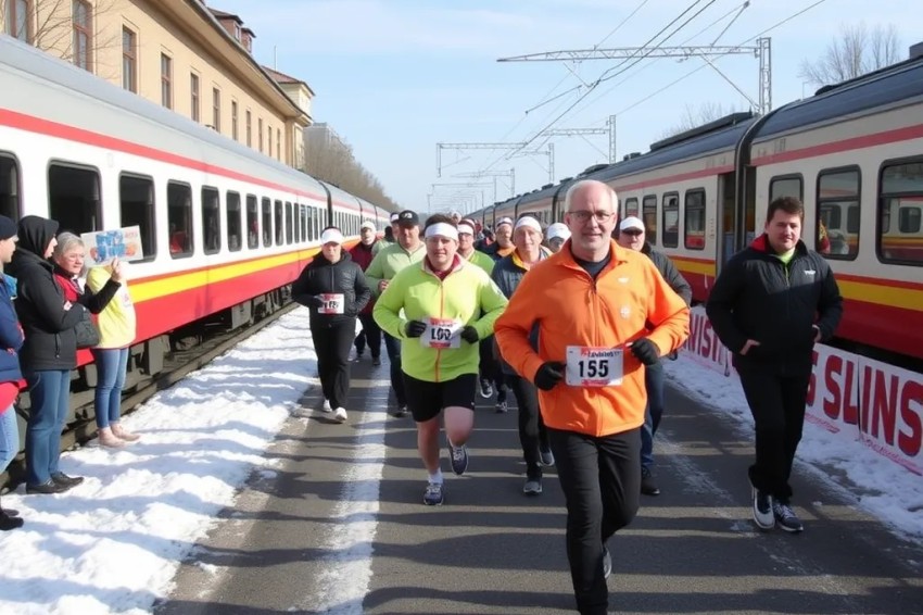 Восточно-Сибирская железная дорога отпраздновала свой профессиональный день благотворительным марафоном.