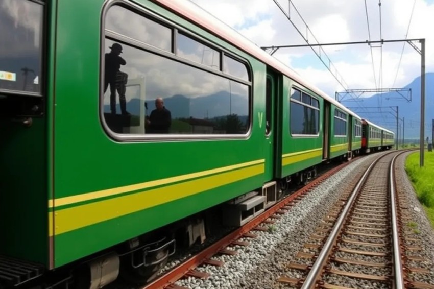 Возобновление работы легенды: поезд