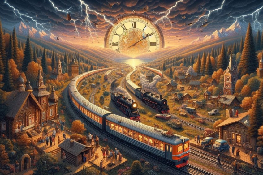 Время движения пригородных поездов по Горьковской железной дороге в Удмуртии, Башкортостане и Пермском крае было уменьшено.