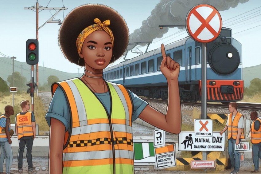 Юго-Восточная железнодорожная линия стала участником Международного дня, призванного обратить внимание на железнодорожные переезды.