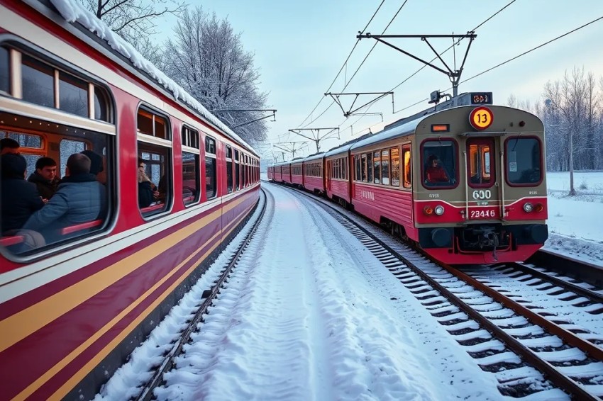 За 10 месяцев 2025 года количество пассажиров, путешествующих на скоростных электропоездах