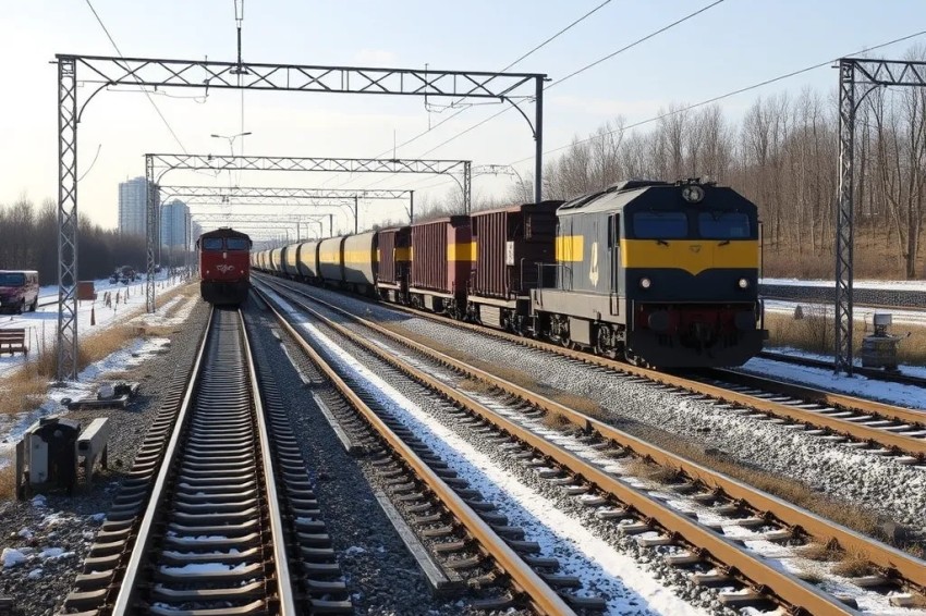 За период с января по август 2025 года на Московской железнодорожной линии было перевезено 36,4 млн тонн груза.