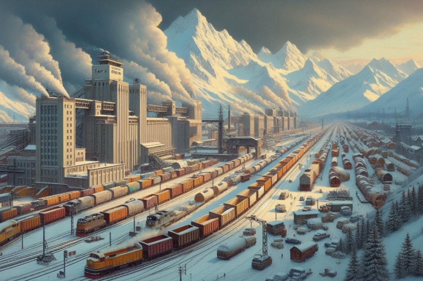 За период с января по апрель 2025 года объем погрузки на Горьковской железнодорожной линии достиг примерно 8,8 миллионов тонн.