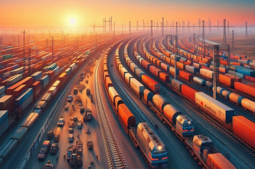 За период с января по апрель 2025 года на Свердловской железнодорожной линии было перевезено 41,3 миллиона тонн груза.