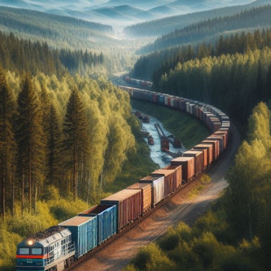 За первый квартал 2025 года на Красноярской железнодорожной линии было перевезено 21,4 миллиона тонн груза.